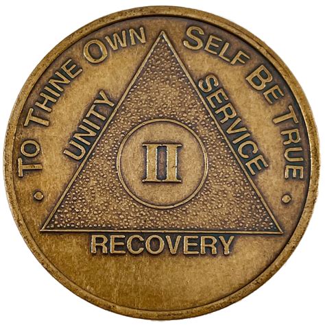 2 year sobriety chip|2 year sober coin.